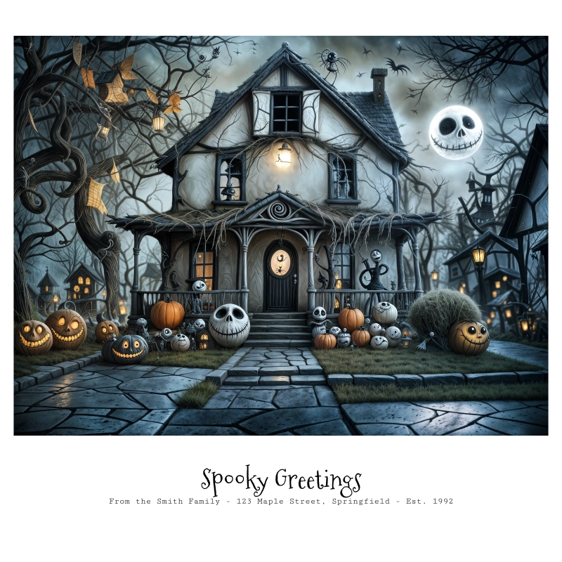 Sample: Top Fun Christmas Card